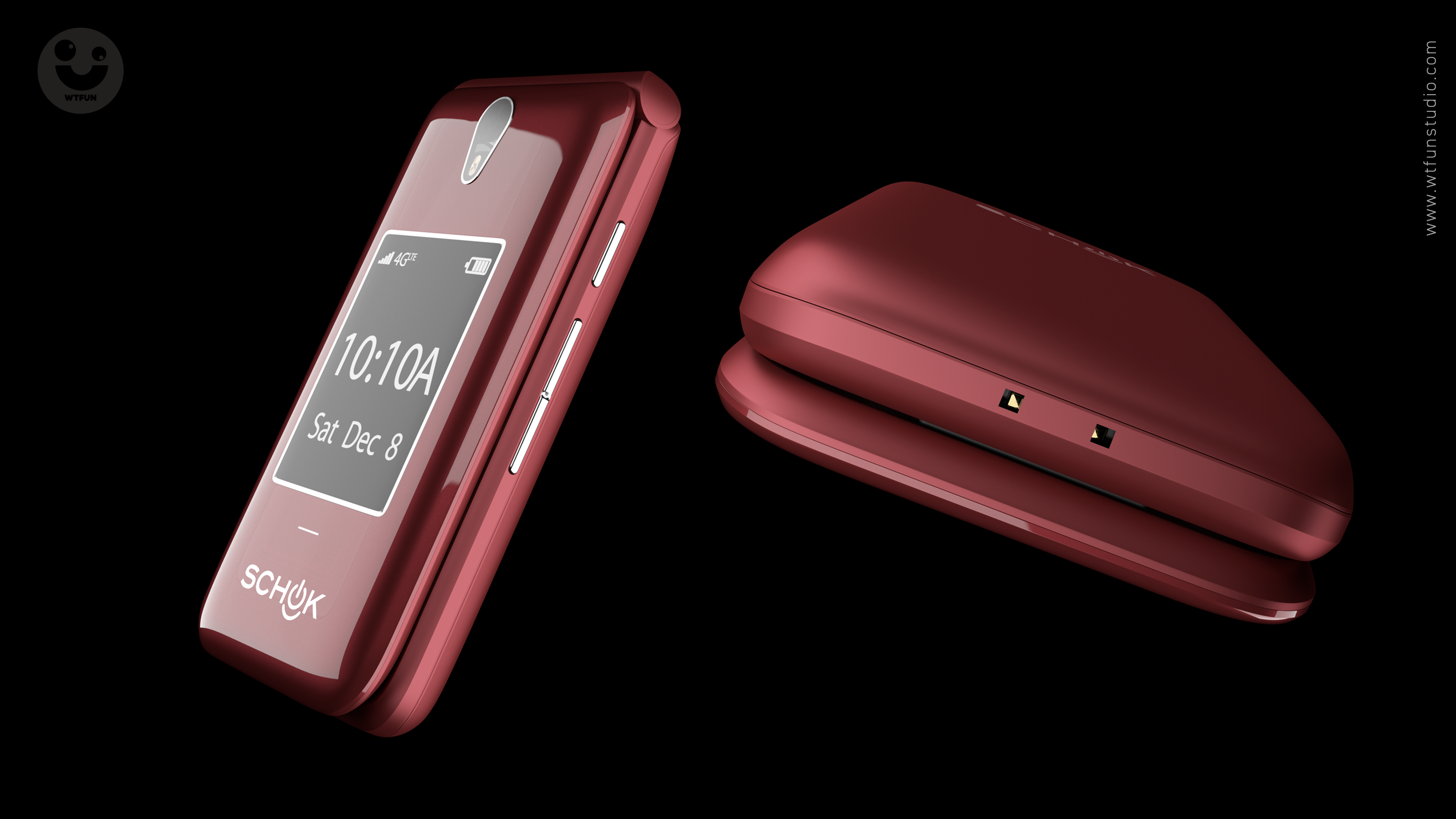 Schok Flip Phone Design View 1